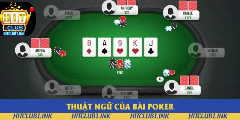 Thuật ngữ trong trò chơi đánh bài online nên biết